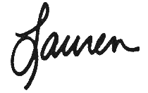 Lauren's Signature